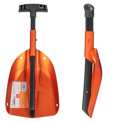 Лопата лавинная алюминиевая складная (44-65*20.5 см), арт. AB-S-06 фото-4