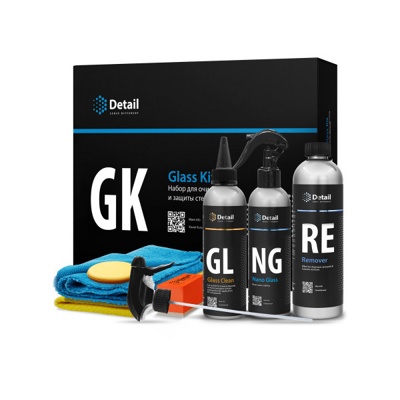 Набор для очистки и защиты стекла Detail GK Glass Kit