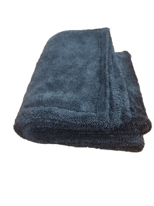 Супервпитывающая Двусторонняя микрофибра для сушки кузова 50*80 см, серая - фото2